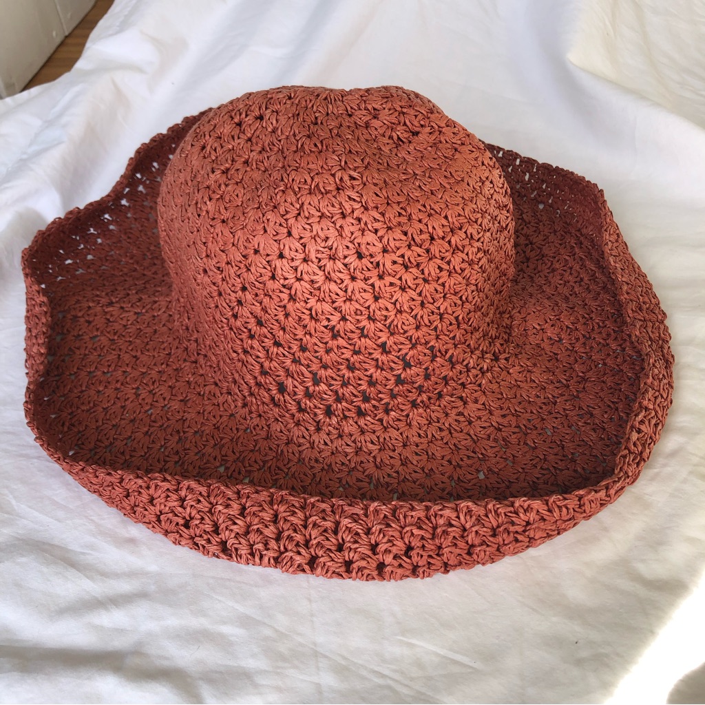 Rust Colored Floppy Hat